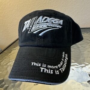 Talladega Superspeedway NLM NASCAR Cap Dad Hat Black New Embroidered